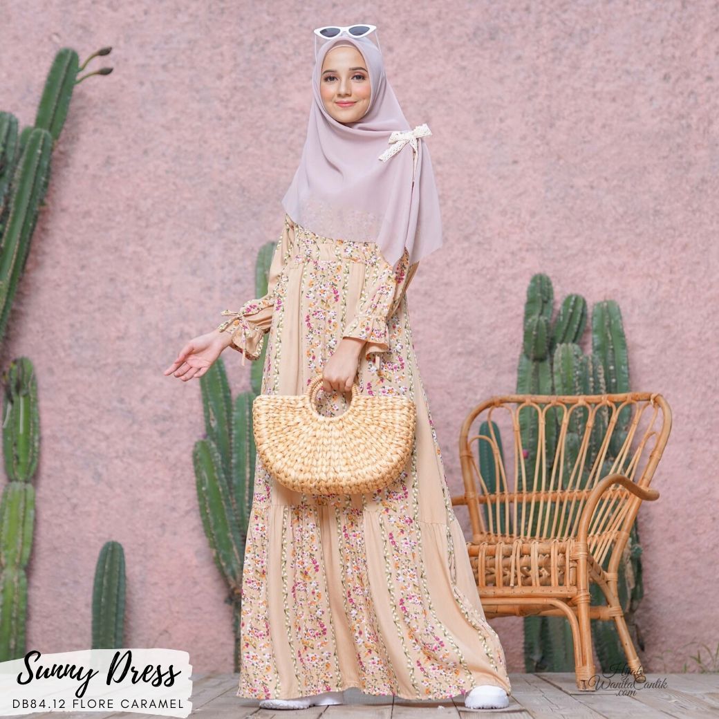 Sunny Dress - DB84.12 Flore Caramel