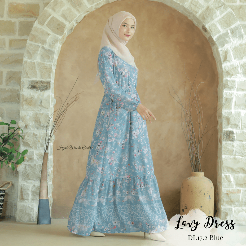 Lavy Dress - DL17.2 Blue
