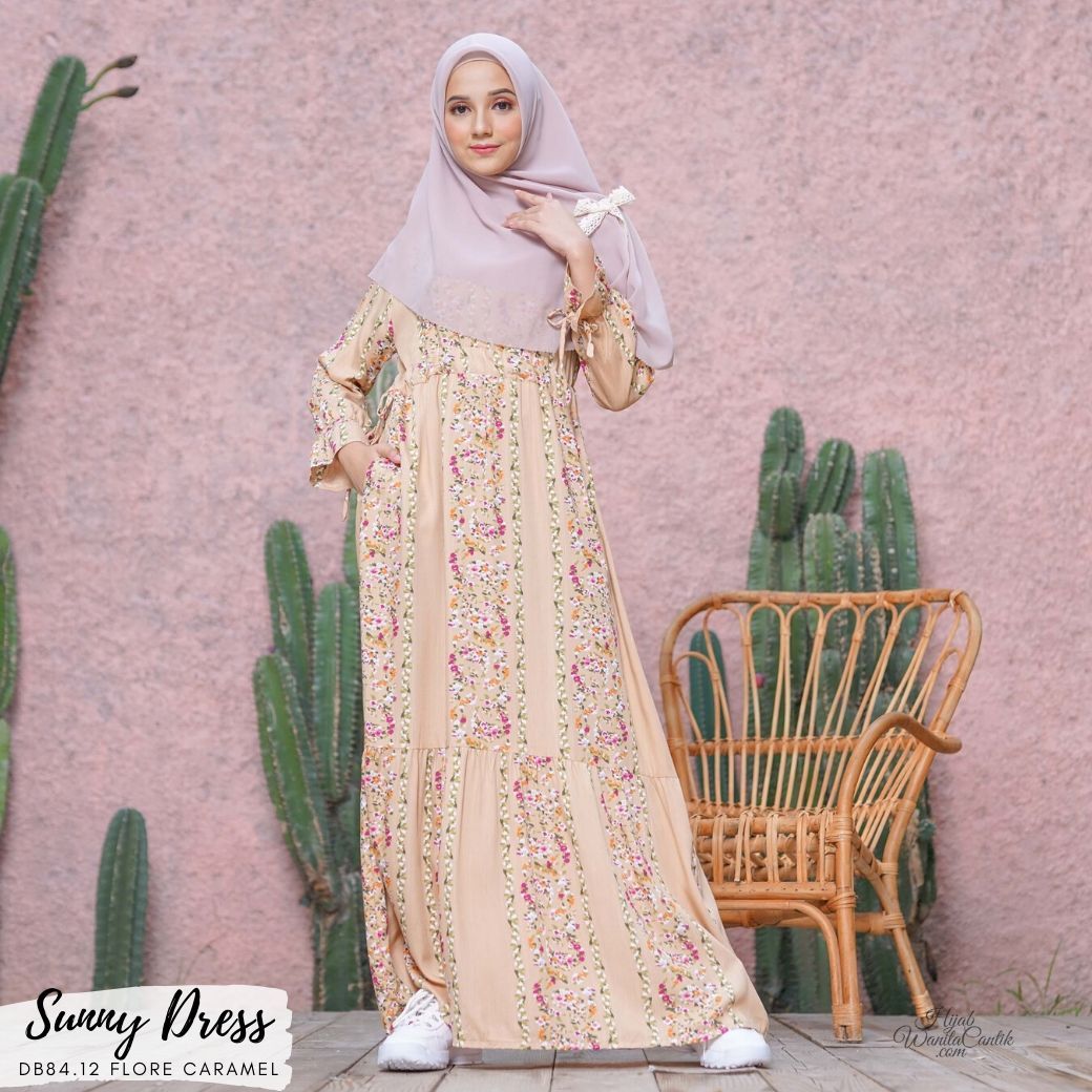 Sunny Dress - DB84.12 Flore Caramel