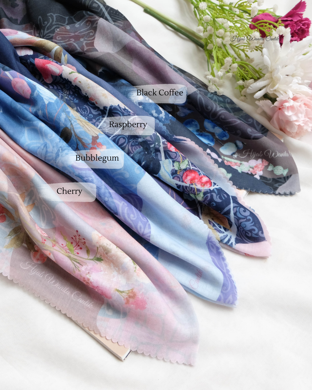 Candy Scarf Icy Voal - CY03.6 Cherry