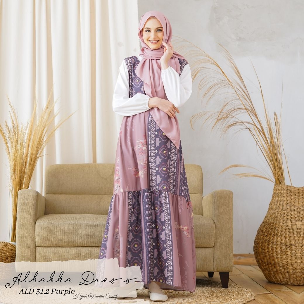 Alhabba Dress - ALD 31.2 Purple