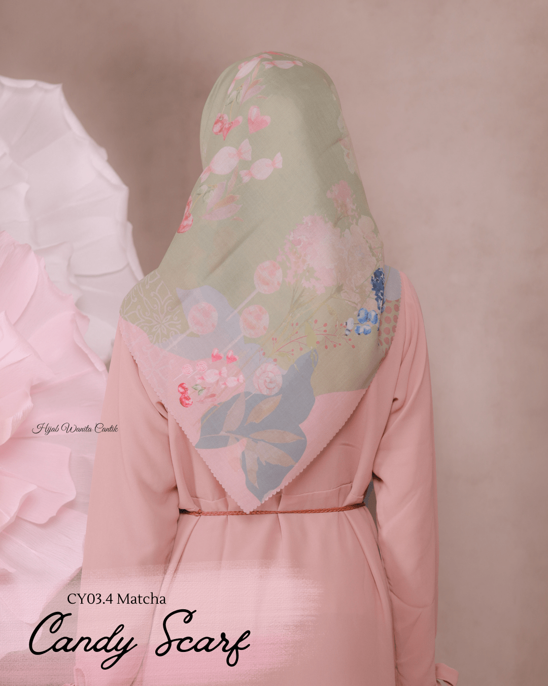 Candy Scarf Icy Voal - CY03.4 Matcha