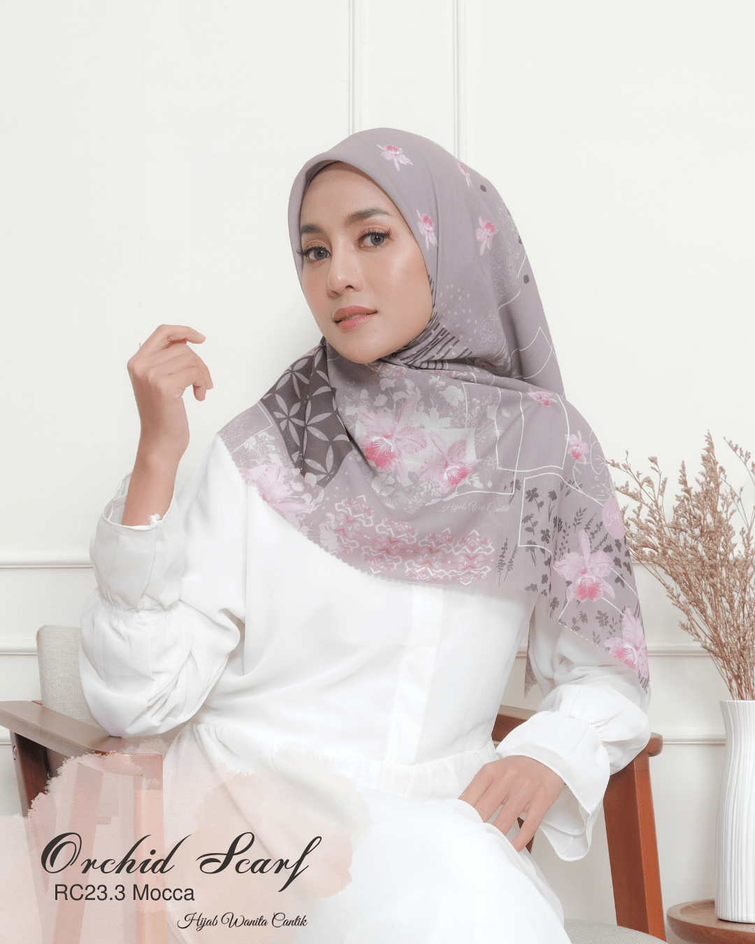 Orchid Scarf - RC23.3 Mocca