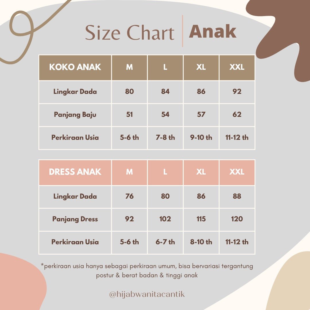 Koko Cilla Series Anak Custom - KFA4.2 Grey Choco